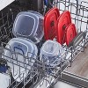 Rubbermaid 28pc Plastic Food Storage Container Set: Microwave & Freezer Safe, Dishwasher Safe, Red/Clear - 3 of 3