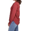 Women's Collar Pocket Tee Button Down Rustic - bobi - 2 of 4