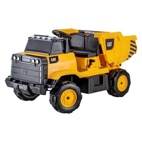 Kid Trax 12v Cat Mining Dumptruck Powered Ride On Yellow Target