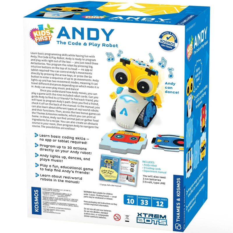 Thames &#38; Kosmos Andy: The Code &#38; Play Robot, 3 of 8