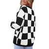 Women's Christmas Cardigan, Long-Sleeve Open-Front Holiday Sweater, Festive Casual Layering Top for Winter - 2 of 2