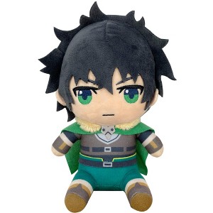 Great Eastern Entertainment The Rising Of Shield Hero - Naofumi Sitting Pose Plush 7"H - 1 of 2