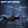 Kids 12V Ride On Electric ATV, Licensed Bombardier BRP Can-Am 4 Wheeler Quad, LED Lights, Music, High/Low Speeds - 3 of 4