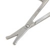 Unique Bargains 4pcs Round Tip Nose Hair Eyebrow Trimmer Scissors Cutter Remover Cosmetic Tool - 3 of 3