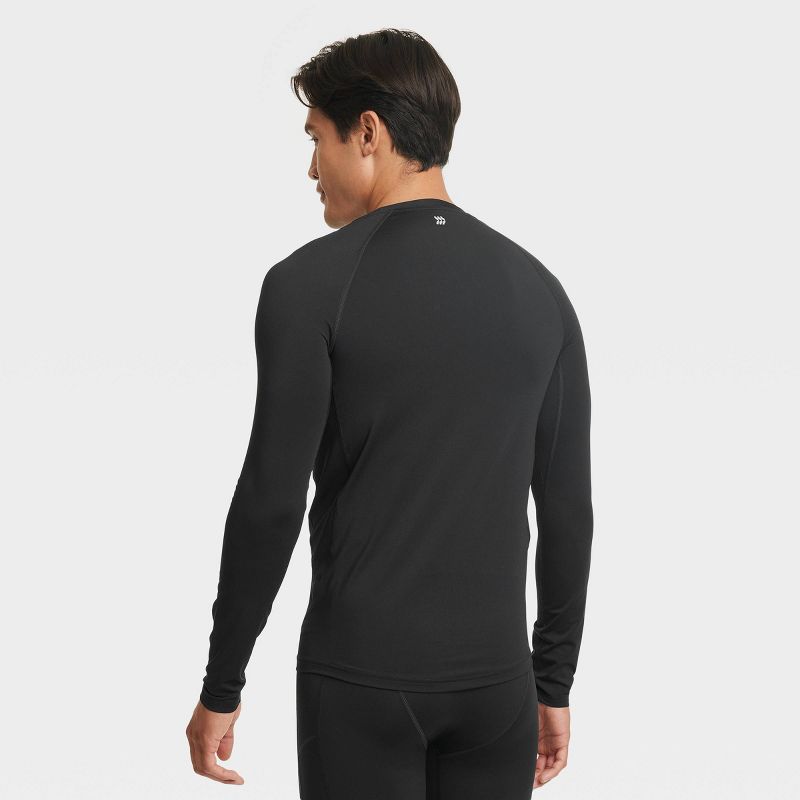 Men&#39;s Fitted Long Sleeve T-Shirt - All In Motion&#8482;, 3 of 5