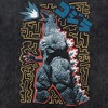 Men's Godzilla Retro Doodles Movie Graphic T-Shirt Officially Licensed - 3 of 4