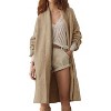 Imily Bela Womens Long Open Front Cardigan Womens Chunky Knit Oversized Sweater - 3 of 4