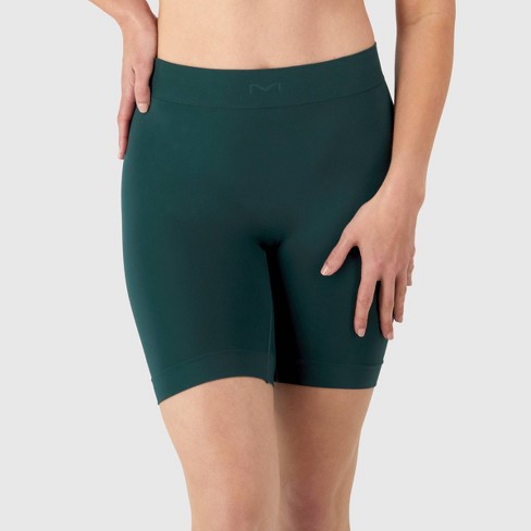 Maidenform M Women's Seamless Smoothing Shorts Mst003 - Caper Green L ...