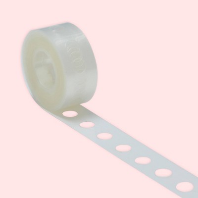 Balloon Tape Clear: Ginger Ray Plastic Balloon Strip for All Occasions, 196.85" Length