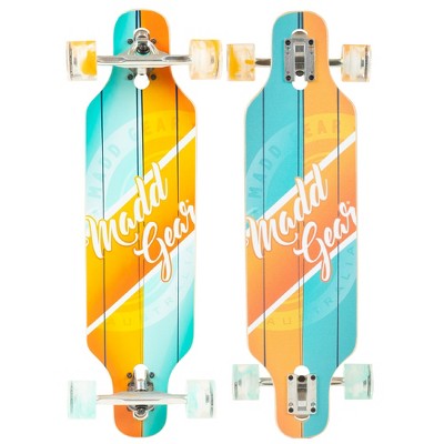 Madd Gear 31" Drop Through Longboard Skateboard 70mm Wheels ABEC-7 Bearings Maple Deck