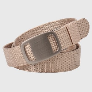 Anna-Kaci Women's Nylon - Look Canvas Belt with Alloy Automatic Buckle - 1 of 4