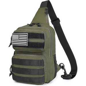 Tactical Crossbody Bag for Men - Durable Sling Bag with Cross Body Design EDC Shoulder bag - 1 of 4