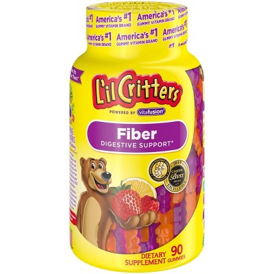L'il Critters Fiber Gummies - Fruit Flavors - 90ct
