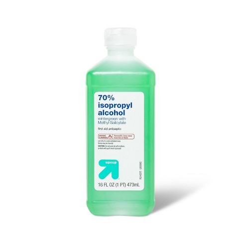 Isopropyl 70% Alcohol Antiseptic - Wintergreen scent - 16oz - up & up™ - image 1 of 3