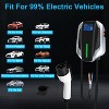 KOCASO"Level 2 EV Wall Charger with 2 Swipecards, Digital Display & Gun Locking for Home Garage"Black - 2 of 4