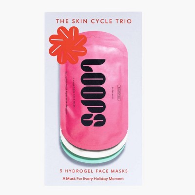 Loops Skin Cycle Trio Mask - 1.75oz : Target