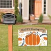 Big Dot of Happiness Happy Thanksgiving - Fall Harvest Party Yard Sign Lawn Decorations - Party Yardy Sign - 2 of 4