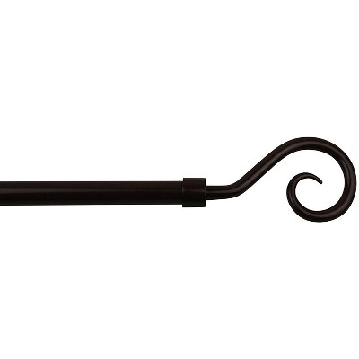 Urbanest 5-8-inch Diameter Domanda Adjustable Single Drapery Curtain Rod
