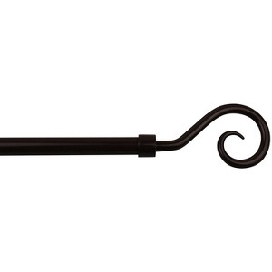 Urbanest 5-8-inch Diameter Domanda Adjustable Single Drapery Curtain Rod - 1 of 4