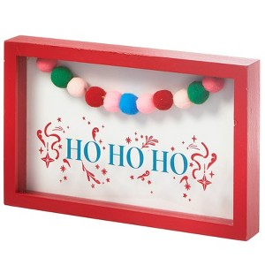 Generic Colorful Christmas Ho Ho Ho Sign - 1 of 3