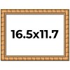 PosterPalooza | 16.5x11.7 Modern Bamboo Picture Frame, UV Acrylic, 5 Finishes - 2 of 4