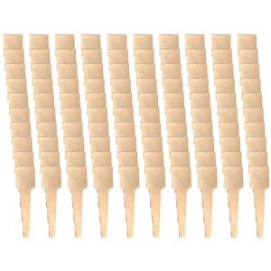 Perfect Stix 2.75" Wooden Tasting Spoon Square End Home Compostable - Pack of 100 - 1 of 2