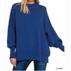 Women's Sideline Drop Shoulder Sweater - ZENANA - 2 of 3