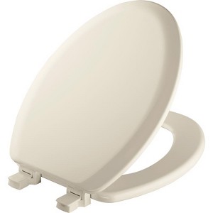 Mayfair by Bemis Cameron Elongated Biscuit Enameled Wood Toilet Seat - 1 of 1