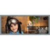 PosterPalooza | Panoramic Textured Blue Picture Frame - UV Acrylic, Foam Board Backing, Hanging Hardware - 2 of 4