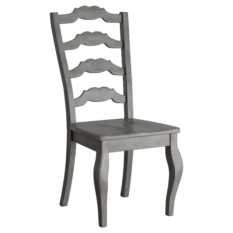 South Hill French Ladder Back Dining Chair 2 in Set - Inspire Q&#174;, 2 of 9