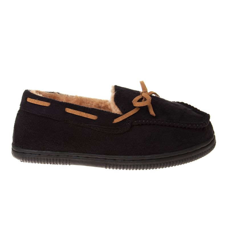 Beverly Hills Polo Club Boys Moccasins Slippers: Unisex Indoor/Outdoor House Shoes with Anti-Slip Sole (Little Kid/ Big Kid), 2 of 8