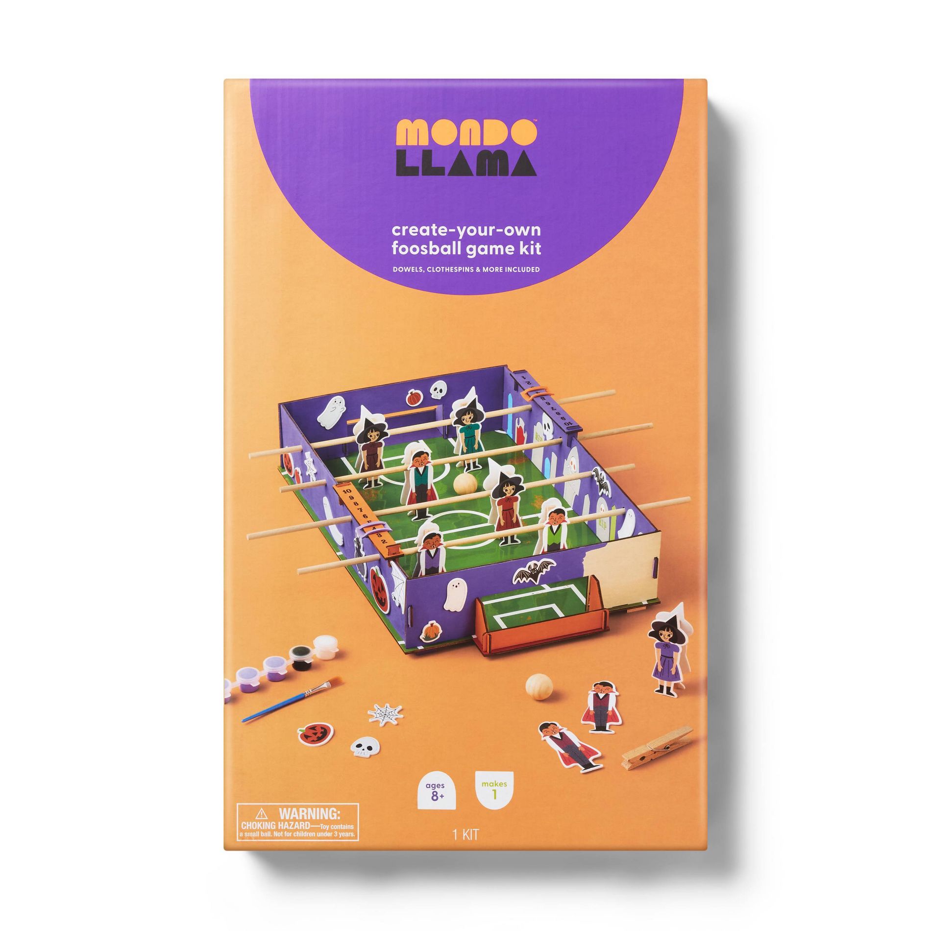 Halloween Craft Foosball Game Painting Kit - Mondo Llama™