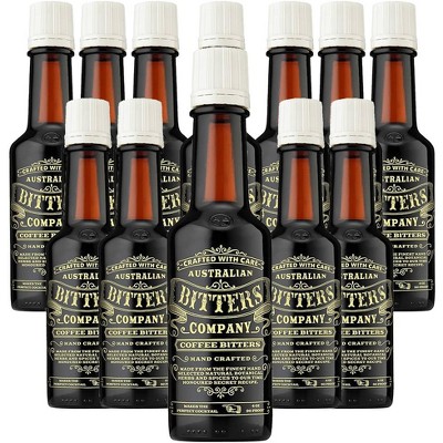 Australian Bitters Company Coffee Bitters 12 Pack: Elevate Your Cocktails with 4oz Bottles Perfect for Classic Mixed Drinks
