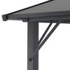 'vidaXL Elegant Black Gazebo with UV-Resistant PC Board Roof - Durable Aluminum/Steel Frame - Classic Design for Outdoor Use - 13.1'x9.8'x8.5' - 4 of 4