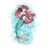 Girl's The Little Mermaid Ariel Splash Art T-Shirt - 2 of 4