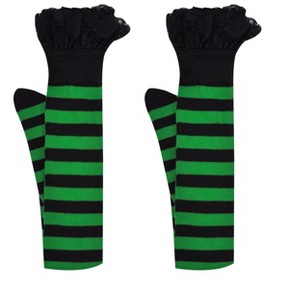Sock House Co. Ladies Rugby Lace Thigh High Socks - 1 of 3