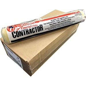 Wooster Genuine 18" American Contractor 1/2" Nap 6-Pack Roller Cover # R363-18-6PK - 1 of 4