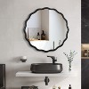 Kumasinova Wave Wood Bathroom Vanity Mirror,Wall Mirror with HD Glass,Rustic Decorative Mirror for Living Room,Bedroom,Bathroom - 4 of 4