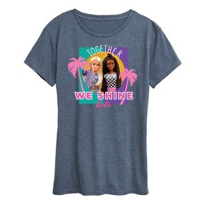 Women's - Barbie - Together We Shine Short Sleeve Graphic T-Shirt - 1 of 4