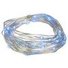 Northlight 50-Count Blue LED Micro Fairy Christmas Lights - 16ft, Copper Wire - 2 of 4