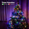 FAAYFIAN 2-Pack 33 ft 50-LED Battery Operated Christmas Lights, Warm White String Lights with 8 Modes & Timer - 3 of 4