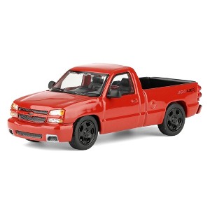1/64 2006 Chevrolet Silverado SS Single Cab Pickup Truck, Victory Red, PARA64 55832 - 1 of 4