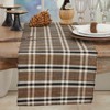 Saro Lifestyle Plaid Design Water Hyacinth Table Runner - image 3 of 3