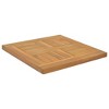 vidaXL Square Table Top 15.7"x15.7"x1" Solid Wood Teak - 3 of 4