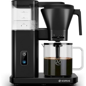 Kismile Hot & Cold Brew Coffee Maker, 5-Second Heating & Magnetic Leak-Proof, Pour-Over DIY Mode with Removable Tank, 40min Keep-Warm - 1 of 4