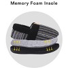 Men's Slippers Warm Indoor House Shoes Closed Back Non-Slip Soft Comfy Bedroom Slippers for Winter - 2 of 4