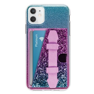 SKYLAR Stick-On Credit Card ID Holder Smartphone Violet - 1 of 4