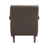 Sapphtopaz 1pc Accent Chair Button-Tufted Lounge Chair, Leather Living Room Chair Comfy Chair Arm Chair Furniture for Living Room - 3 of 4