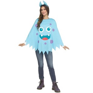 Fun World Blue Monster Adult Costume - 1 of 3