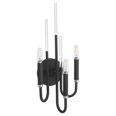 Quorum Lighting Summit 3 - Light Sconce in  Textured Black
